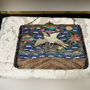 Vintage embroidery bag